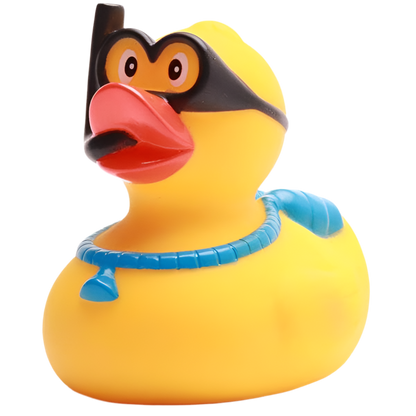 Diving Duck with Oxygen Cylinder