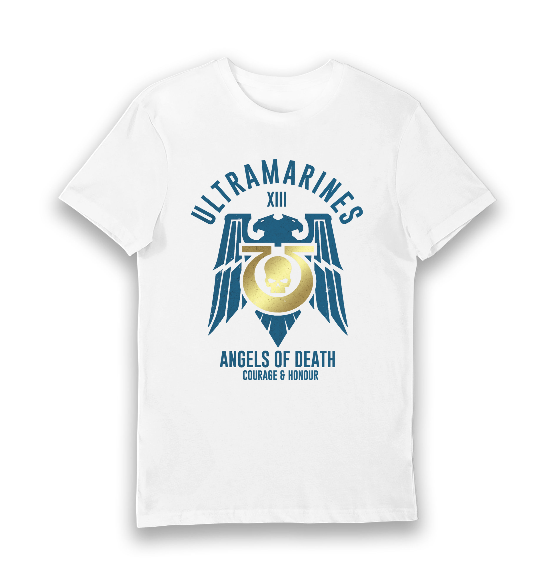 T-shirt adulte Warhammer 40,000 Ultramarines Courage and Honour