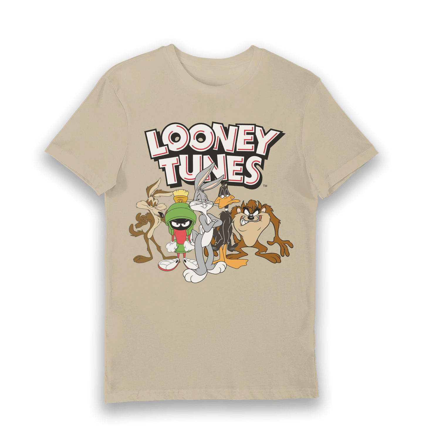T-shirt Looney Tunes groupe avec logo