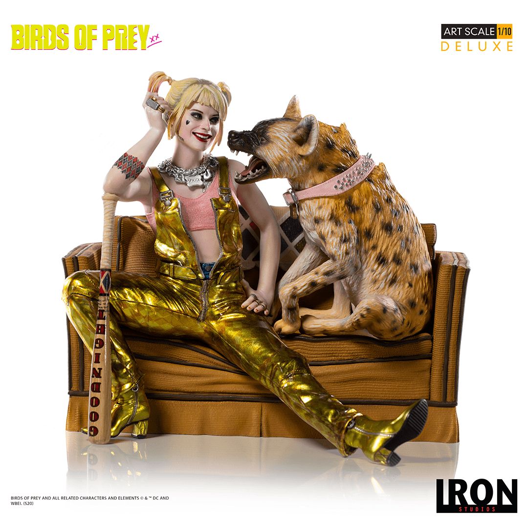 Statue Harley Quinn & Bruce Deluxe - Art Scale 1/10 - Birds of Prey - DC Comics