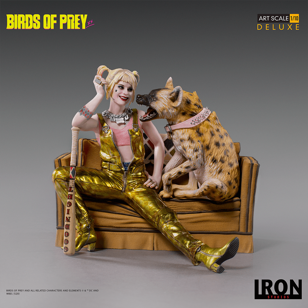 Statue Harley Quinn & Bruce Deluxe - Art Scale 1/10 - Birds of Prey - DC Comics