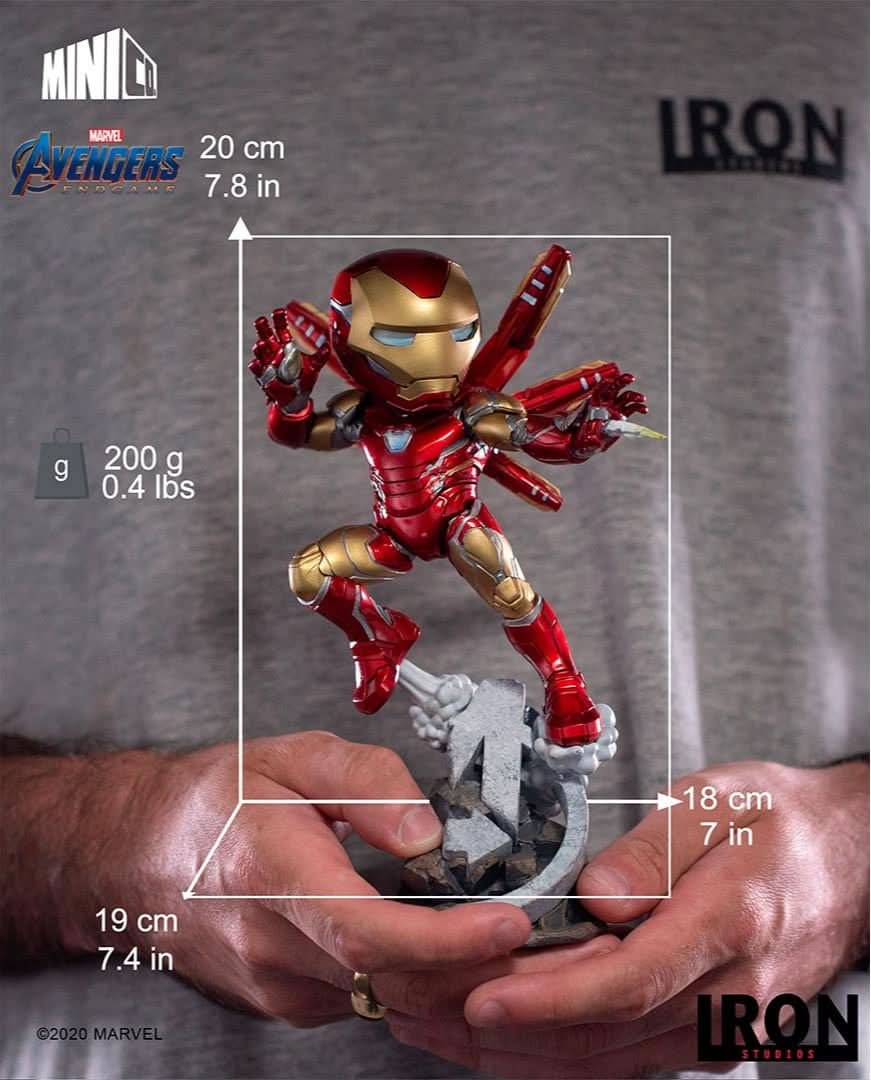 Figurine Iron Man - Avengers: Endgame - Mini Co.
