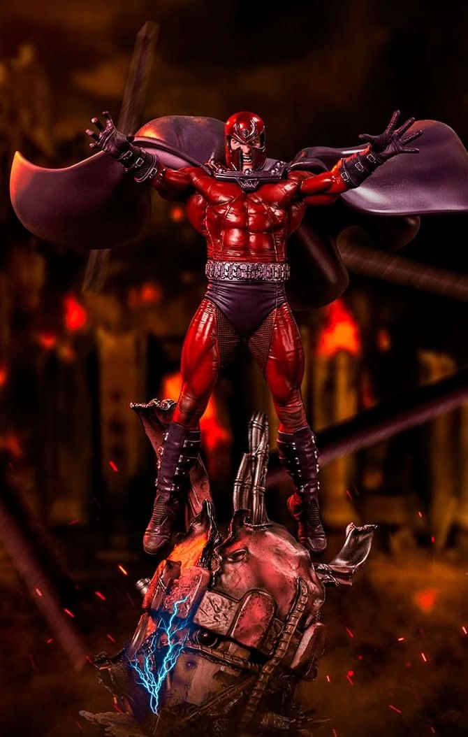 Magneto Deluxe Statue - X-Men Marvel Comics - Art Scale 1/10