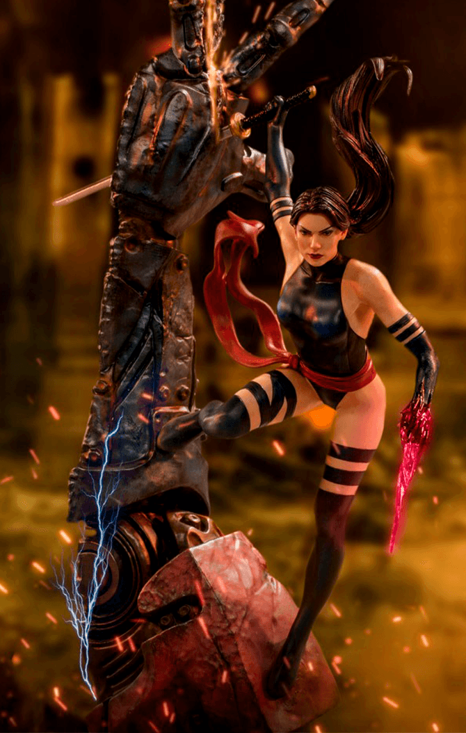 Statue Psylocke - X-Men - Marvel Comics - Art Scale 1/10