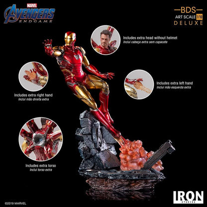 アイアンマン・マーク85 デラックス像 - アベンジャーズ/エンドゲーム - BDSアートスケール 1/10