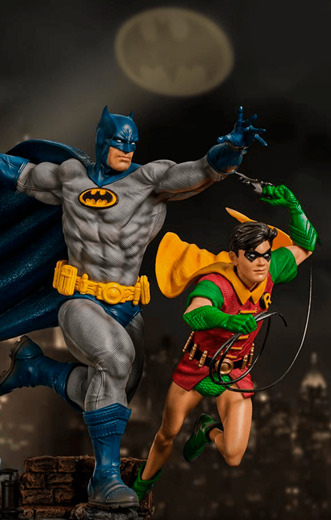 Statue Batman & Robin by Ivan Reis - DC Comics - Art Scale 1/10