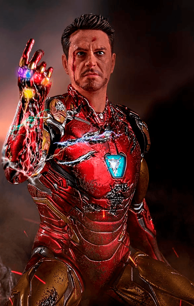スタチュー アイアム・アイアンマン - アベンジャーズ／エンドゲーム - アートスケール 1/10 - マーベル・コミックス