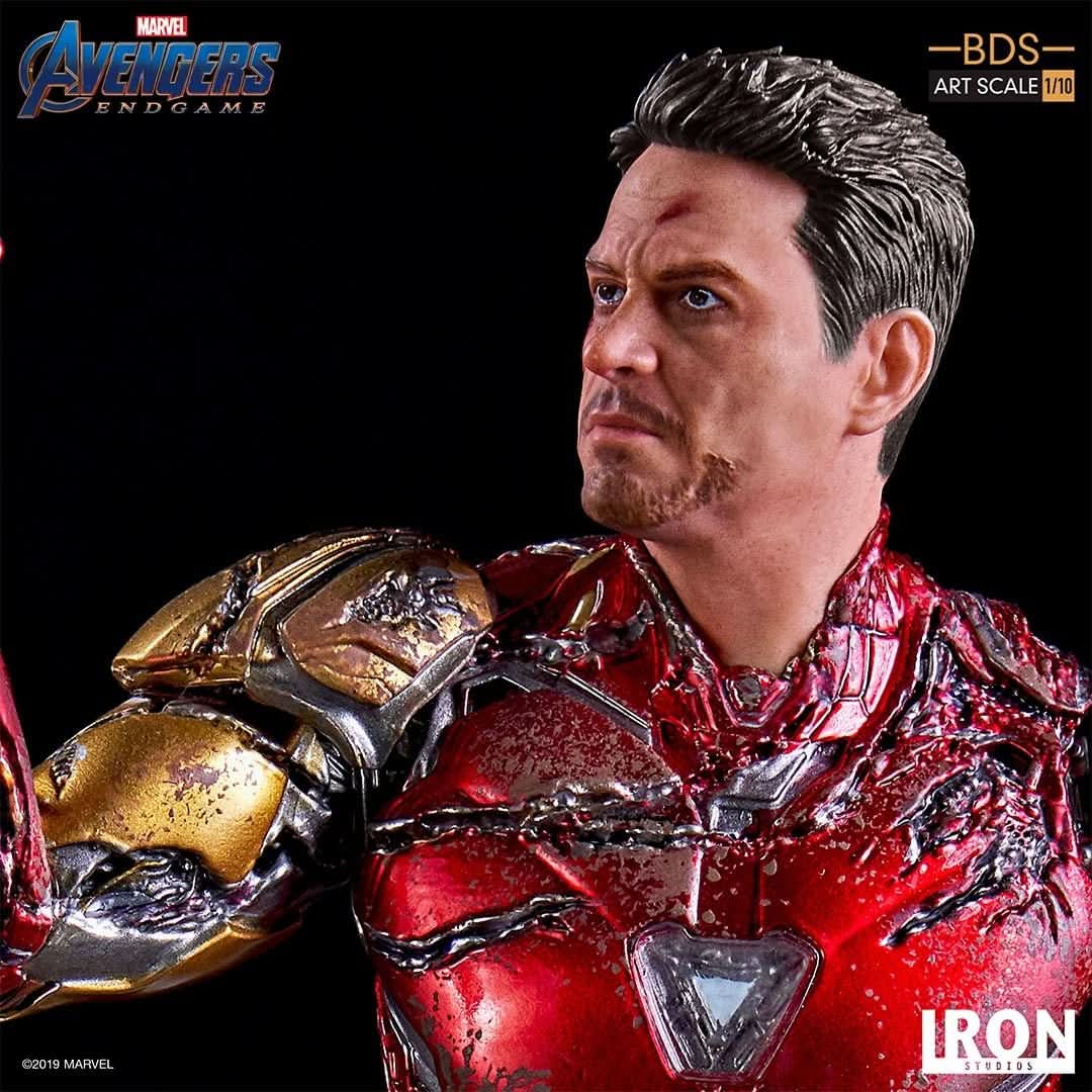 スタチュー アイアム・アイアンマン - アベンジャーズ／エンドゲーム - アートスケール 1/10 - マーベル・コミックス