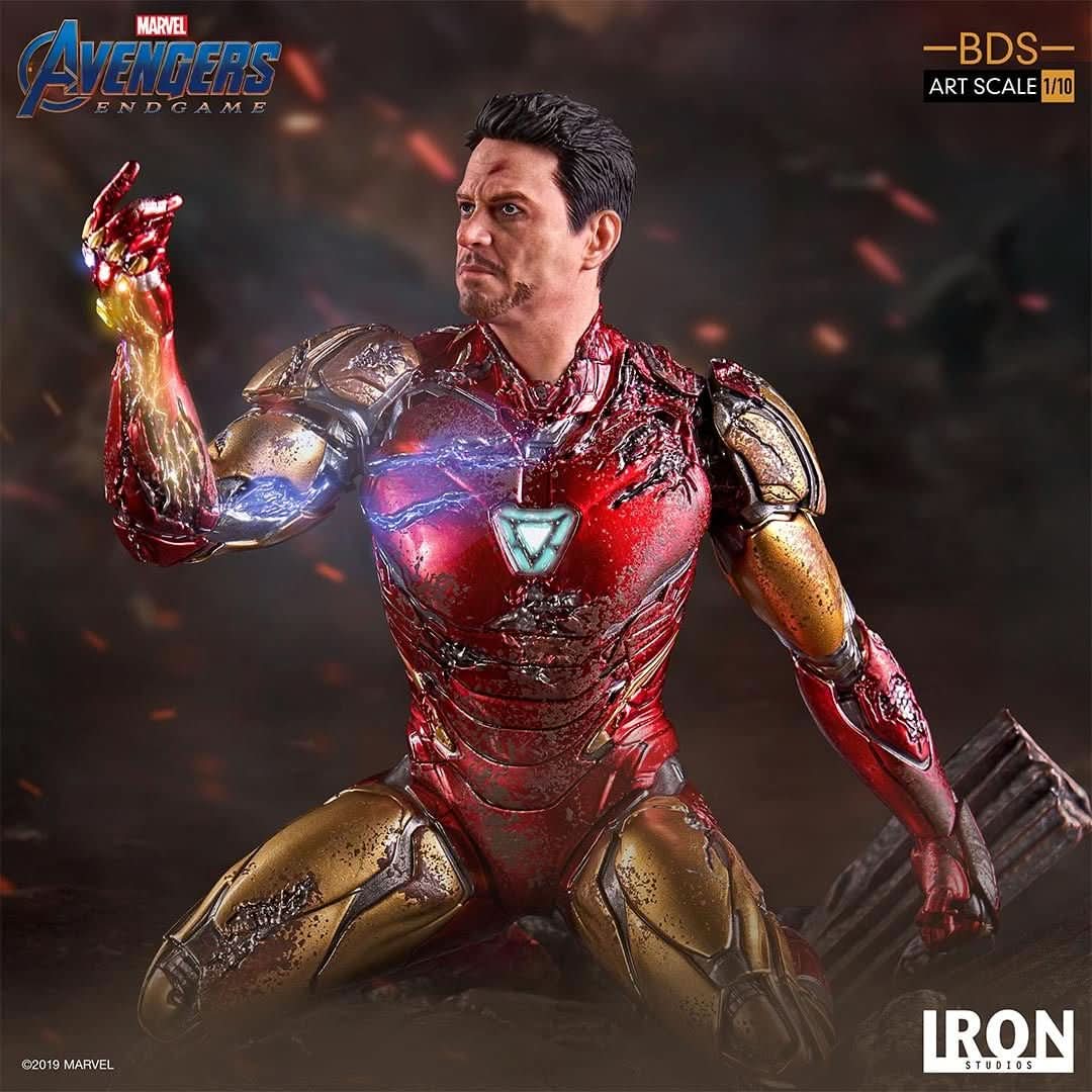 スタチュー アイアム・アイアンマン - アベンジャーズ／エンドゲーム - アートスケール 1/10 - マーベル・コミックス