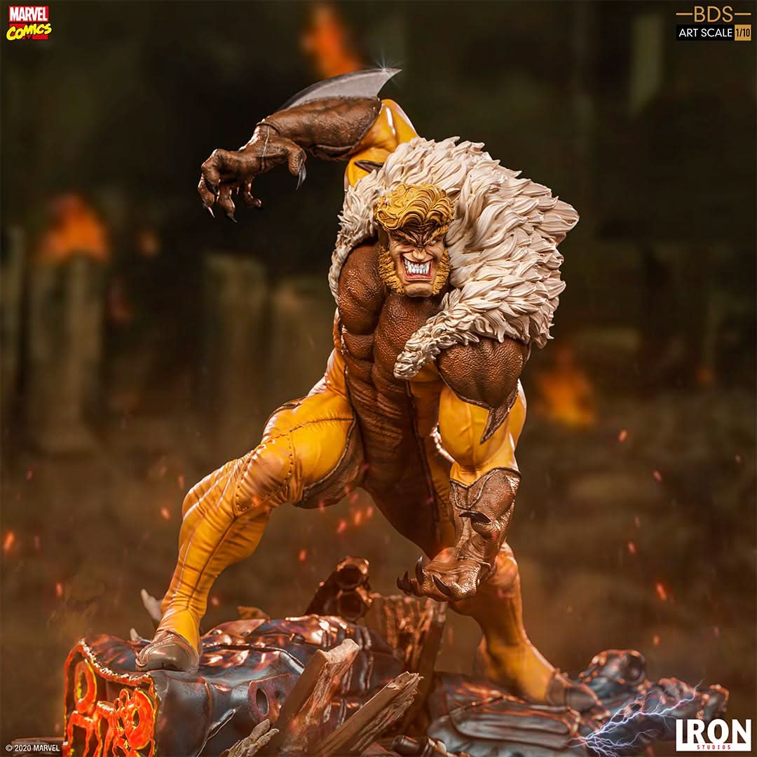 Statue Sabretooth - X-Men - BDS Art Scale 1/10 - Marvel Comics