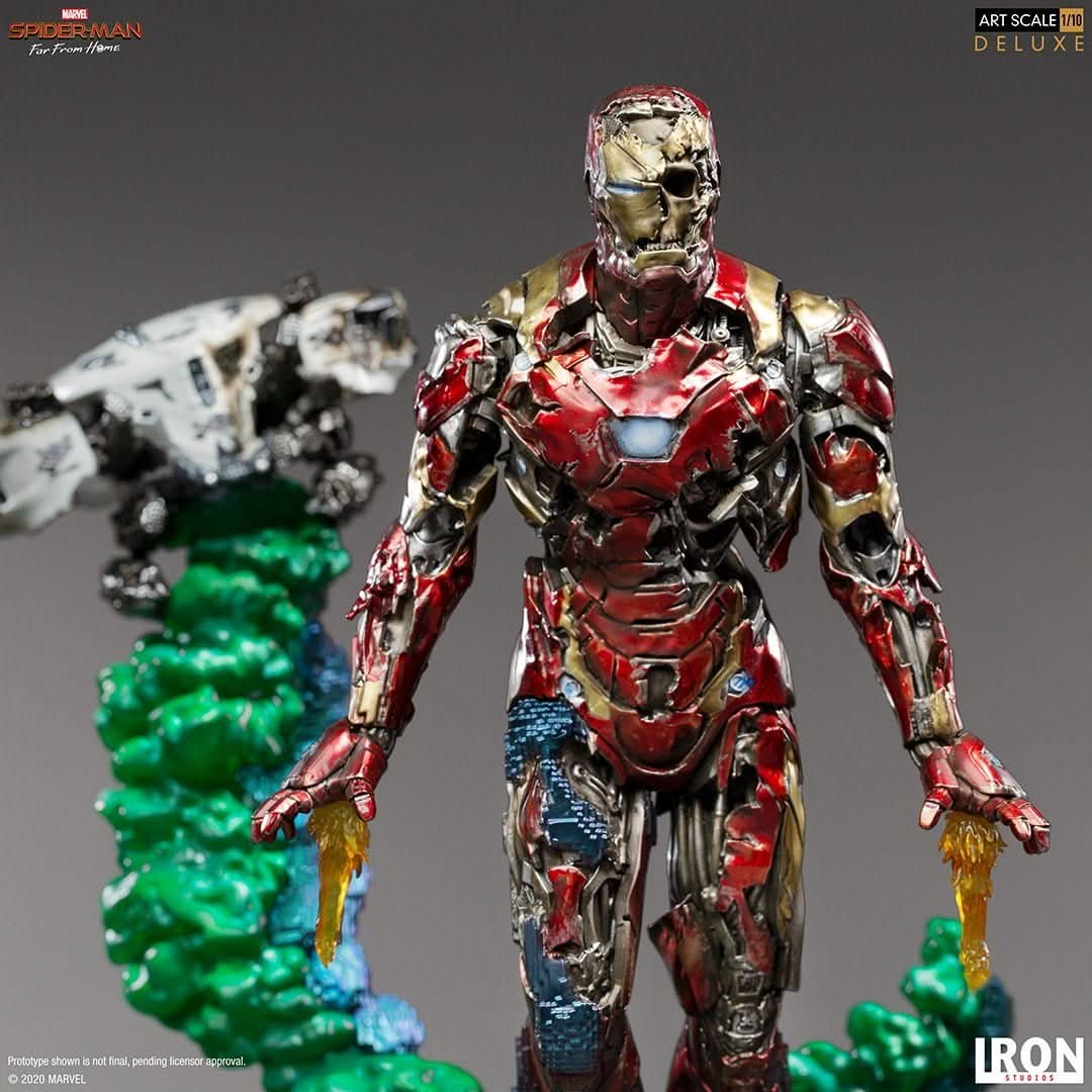 Statue Iron Man Illusion Deluxe - Spider-Man: Far From Home - Art Scale 1/10