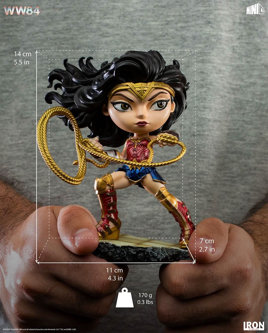 Figurine Wonder Woman - Wonder Woman 84 - Mini Co. - DC Comics