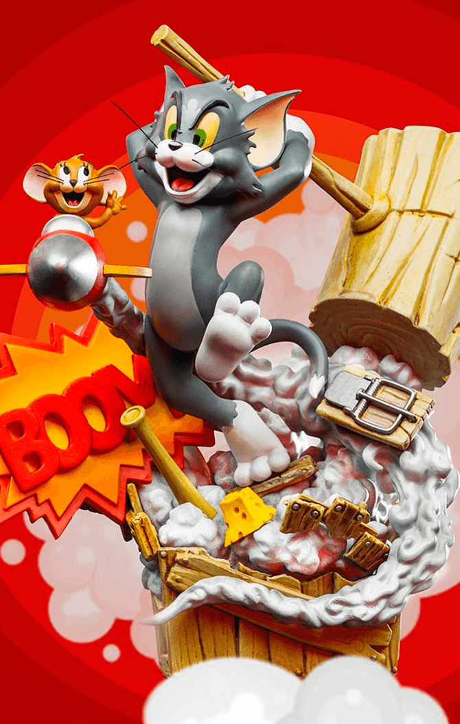 Statue Tom & Jerry - Prime Scale 1/3