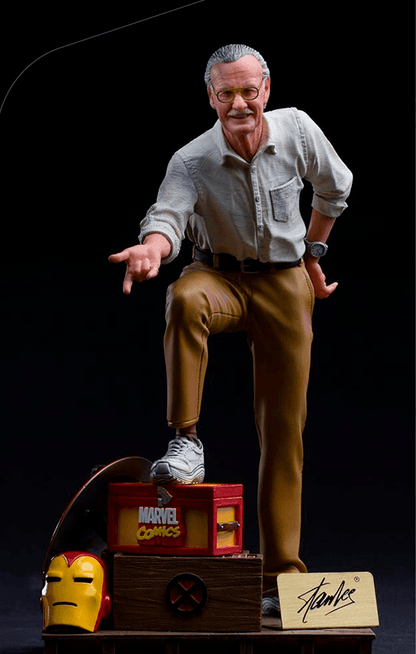 スタチュー スタン・リー デラックス アートスケール 1/10 - マーベル