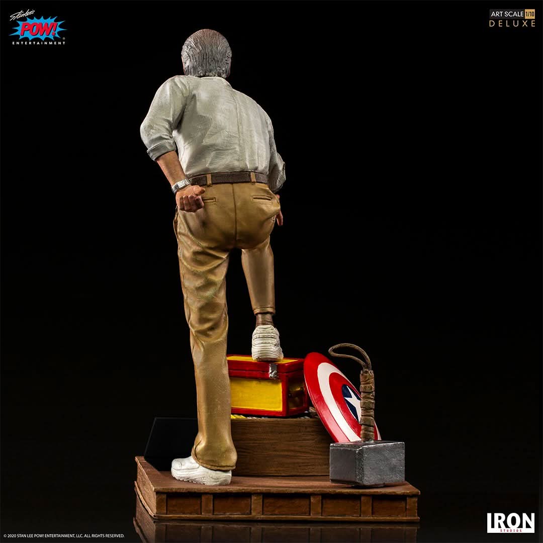 スタチュー スタン・リー デラックス アートスケール 1/10 - マーベル