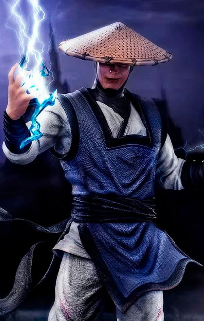 Statue Raiden - Mortal Kombat - Art Scale 1/10