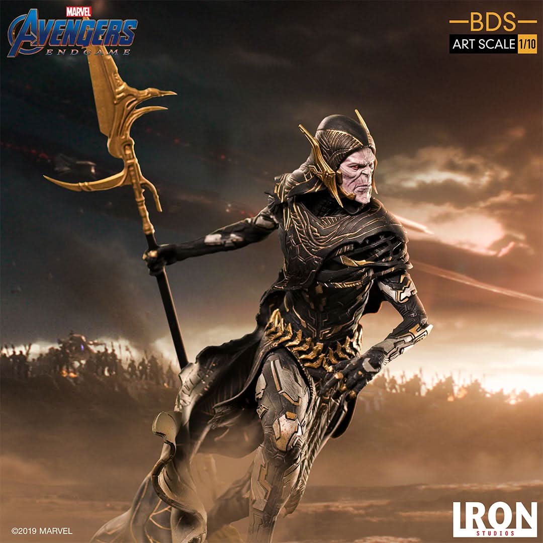 Statue Black Order Corvus Glaive - Avengers: Endgame - BDS Art Scale 1/10