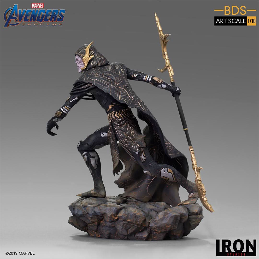 Statue Black Order Corvus Glaive - Avengers: Endgame - BDS Art Scale 1/10