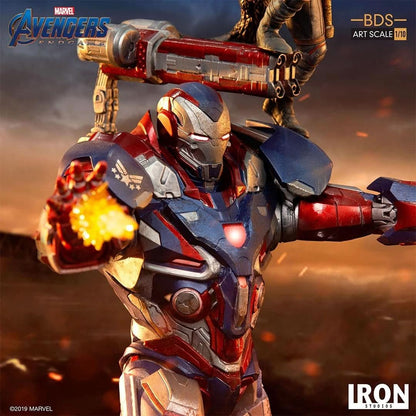 Statue Iron Patriot & Rocket - Avengers: Endgame - Art Scale 1/10