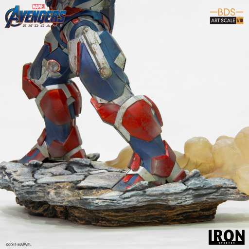 Statue Iron Patriot & Rocket - Avengers: Endgame - Art Scale 1/10