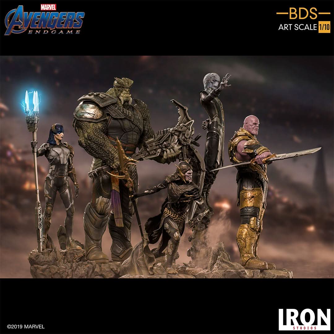 スタチュー ブラックオーダー エボニー・マウ - アベンジャーズ/エンドゲーム - BDSアートスケール 1/10