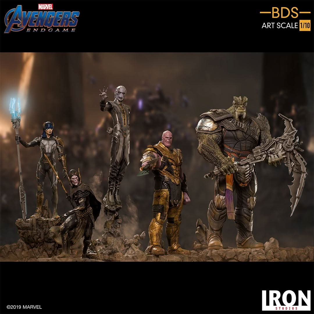 スタチュー ブラックオーダー エボニー・マウ - アベンジャーズ/エンドゲーム - BDSアートスケール 1/10