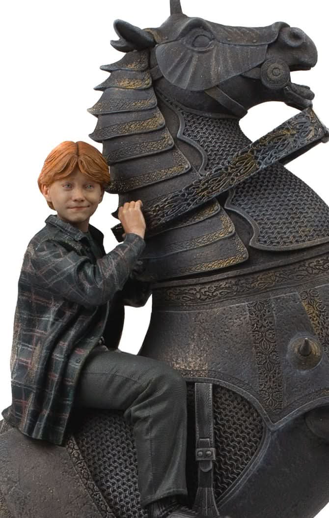 Statue Ron Weasley at the Wizard Chess - Harry Potter - Art Scale 1/10