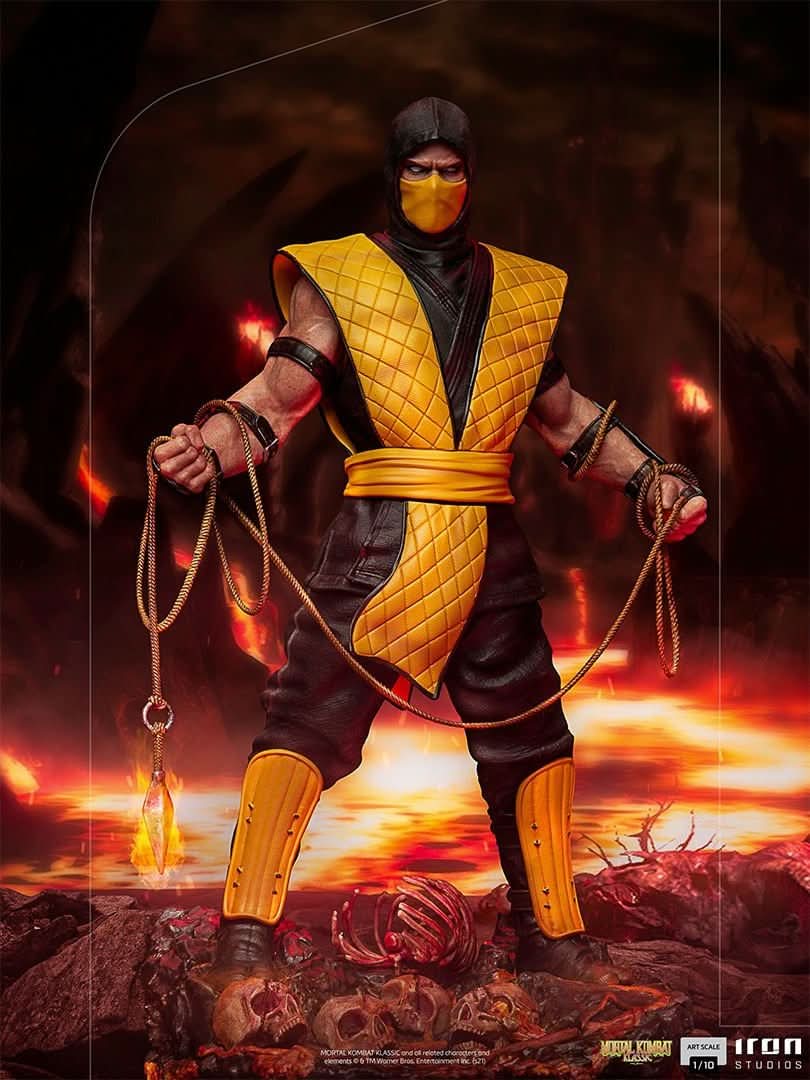 Statue Scorpion - Mortal Kombat - Art Scale 1/10