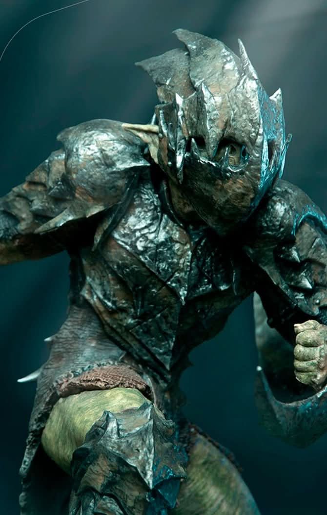 Statue Armored Orc - The Lord of the Rings - Art Scale 1/10