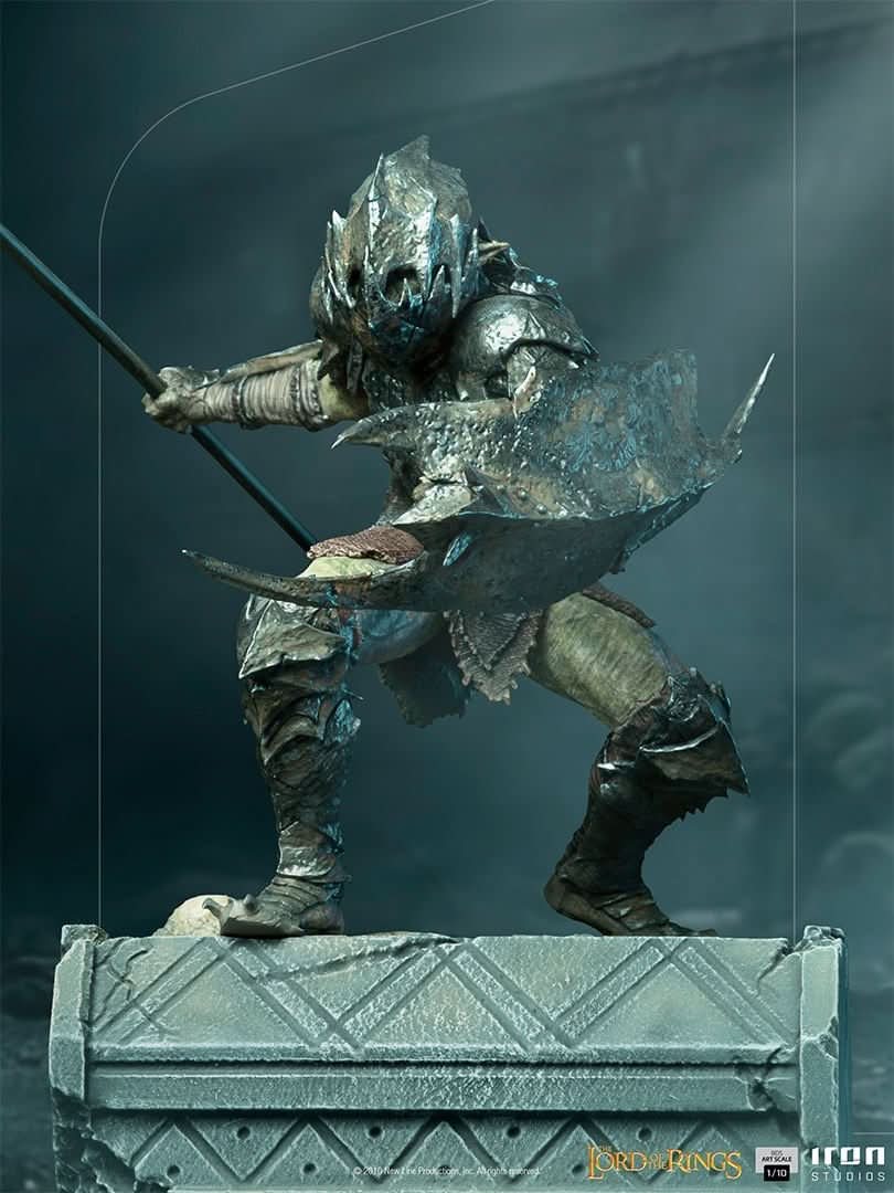 Statue Armored Orc - The Lord of the Rings - Art Scale 1/10