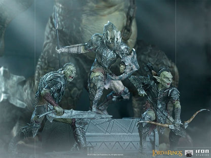Statue Armored Orc - The Lord of the Rings - Art Scale 1/10