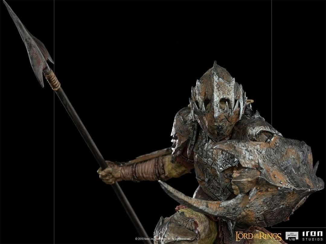 Statue Armored Orc - The Lord of the Rings - Art Scale 1/10