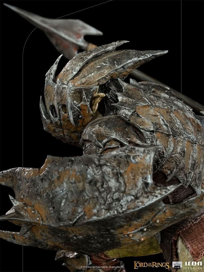 Statue Armored Orc - The Lord of the Rings - Art Scale 1/10