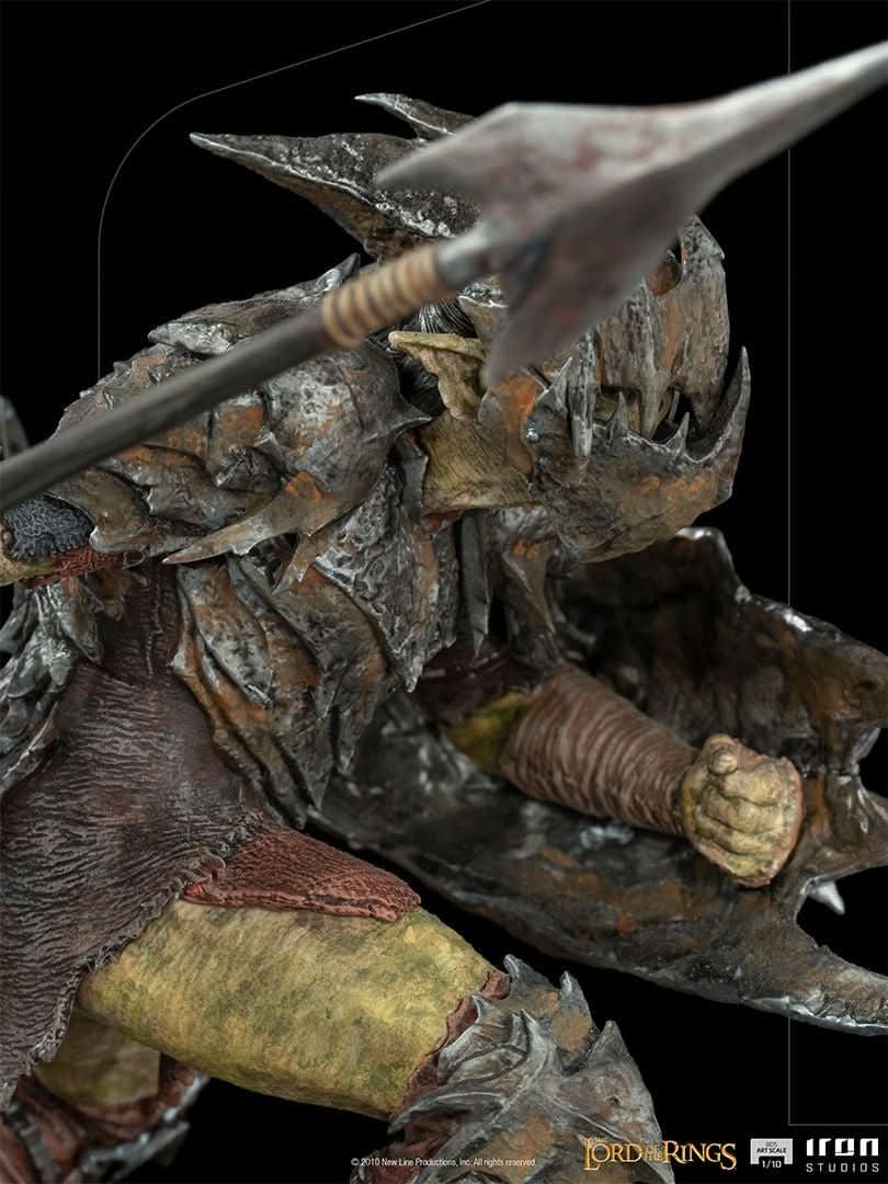 Statue Armored Orc - The Lord of the Rings - Art Scale 1/10
