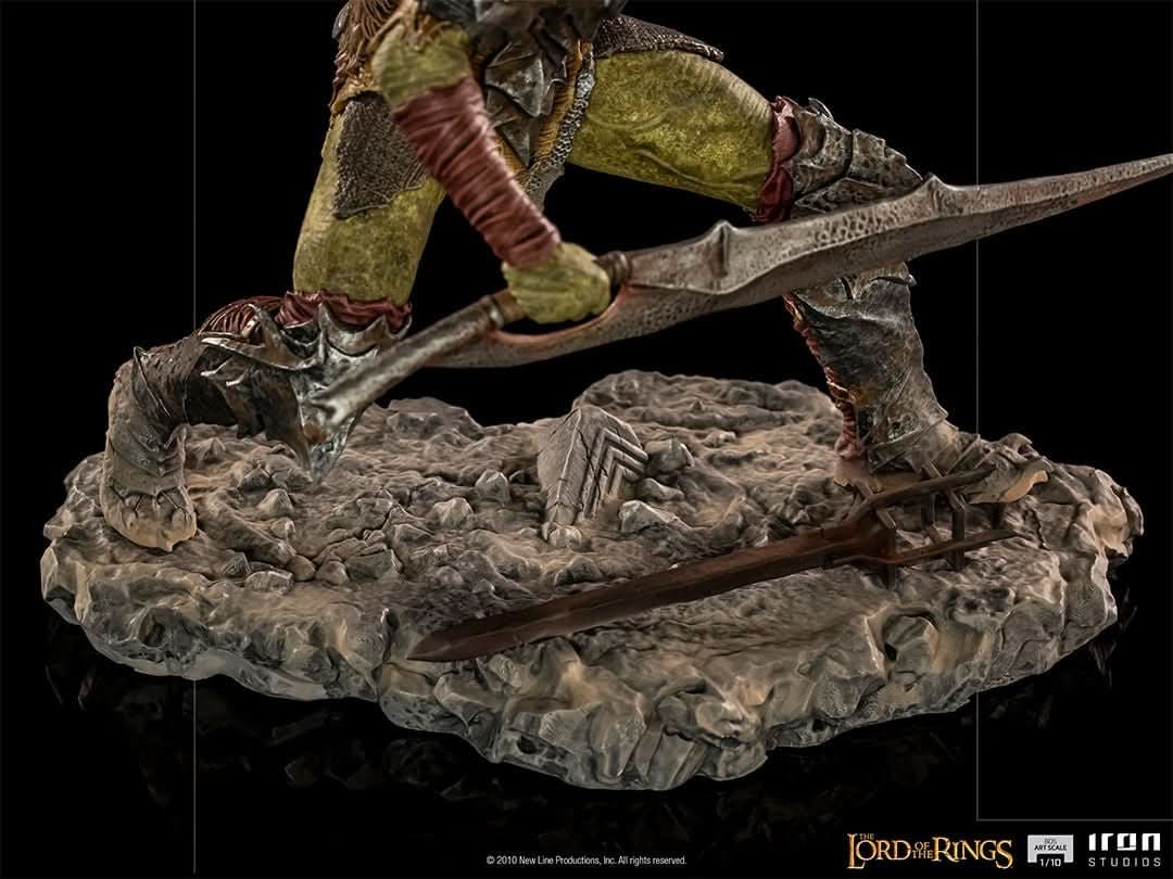 Statue Swordsman Orc - The Lord of the Rings - Art Scale 1/10 - The Fellowship of the Ring