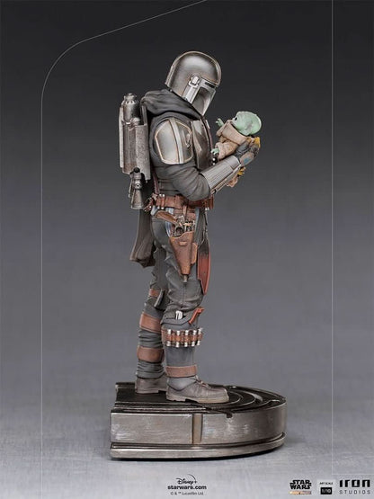 Statue The Mandalorian and Grogu - Star Wars: The Mandalorian - Art Scale 1/10