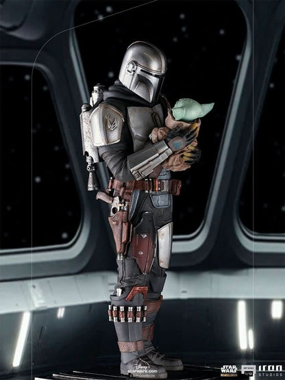 Statue The Mandalorian and Grogu - Star Wars: The Mandalorian - Art Scale 1/10