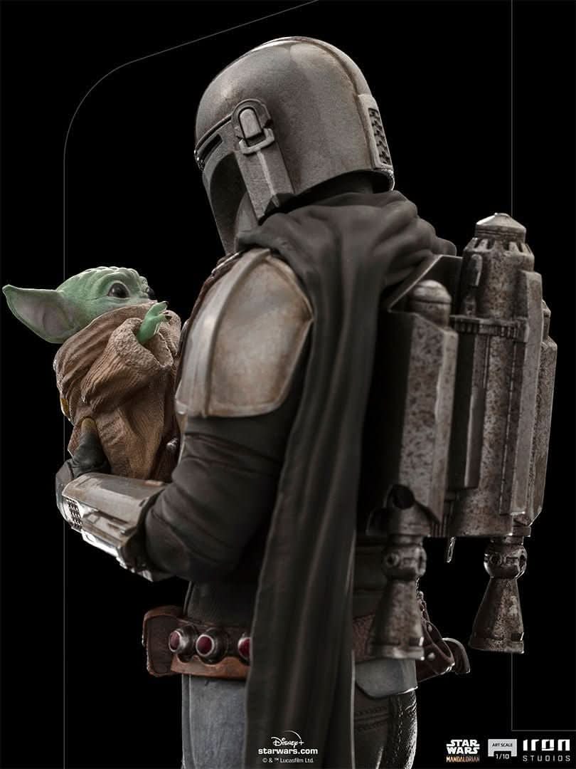 Statue The Mandalorian and Grogu - Star Wars: The Mandalorian - Art Scale 1/10