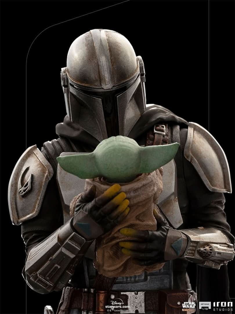 Statue The Mandalorian and Grogu - Star Wars: The Mandalorian - Art Scale 1/10