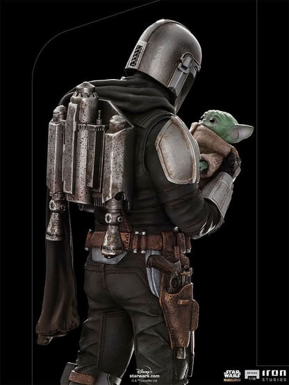 Statue The Mandalorian and Grogu - Star Wars: The Mandalorian - Art Scale 1/10