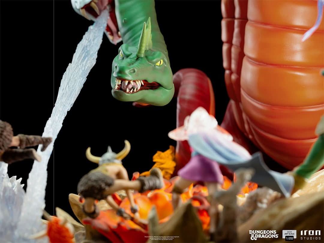 Statue Tiamat Battle Diorama - Dungeons and Dragons - Demi Art 1/20