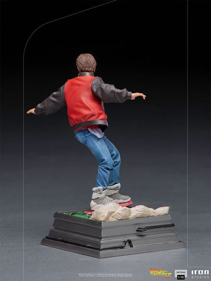 Statue Marty Mcfly on Hoverboard - Back to the Future - Art Scale 1/10