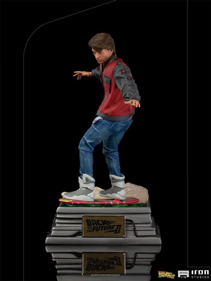 Statue Marty Mcfly on Hoverboard - Back to the Future - Art Scale 1/10
