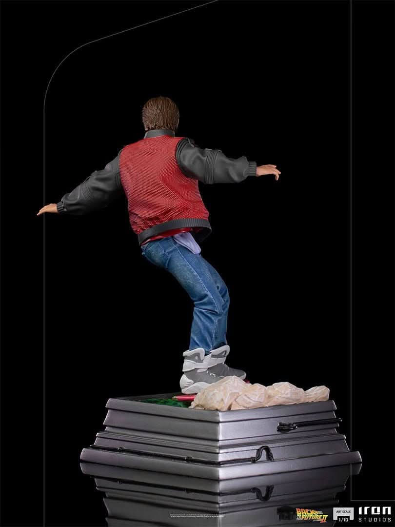 Statue Marty Mcfly on Hoverboard - Back to the Future - Art Scale 1/10