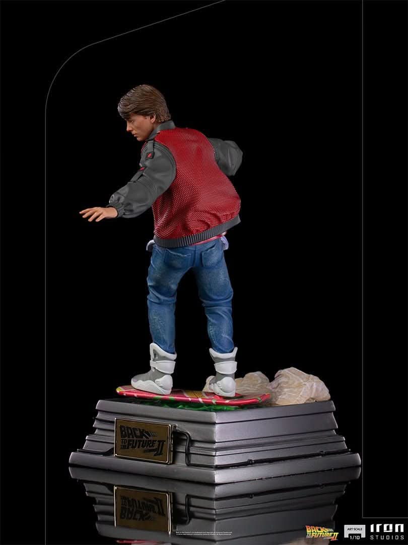 Statue Marty Mcfly on Hoverboard - Back to the Future - Art Scale 1/10