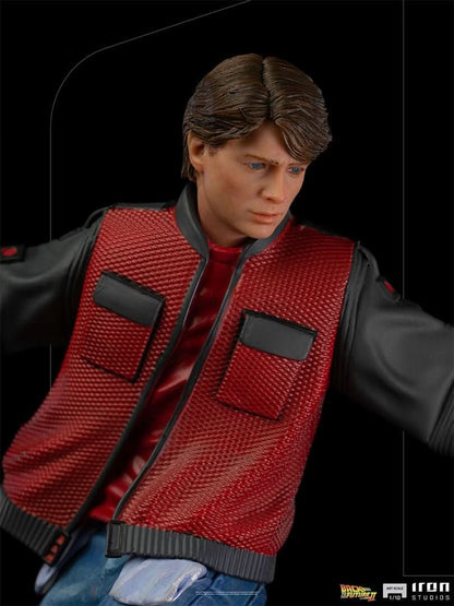 Statue Marty Mcfly on Hoverboard - Back to the Future - Art Scale 1/10