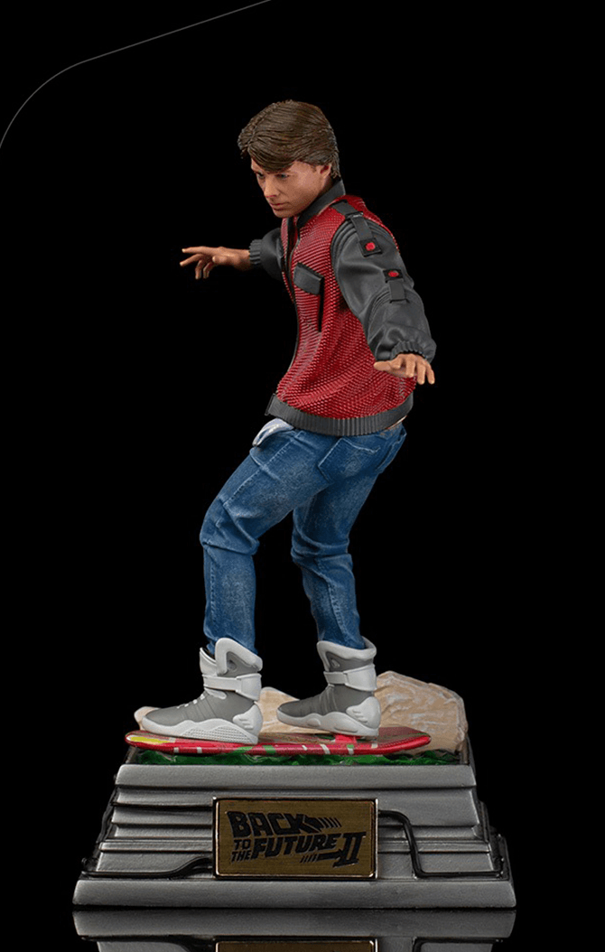 Statue Marty Mcfly on Hoverboard - Back to the Future - Art Scale 1/10