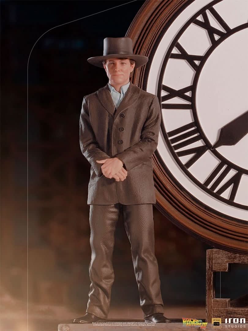 Statue Marty and Doc at the Clock - Back to the Future - Art Scale 1/10
