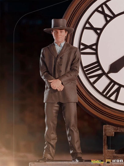 Statue Marty and Doc at the Clock - Back to the Future - Art Scale 1/10