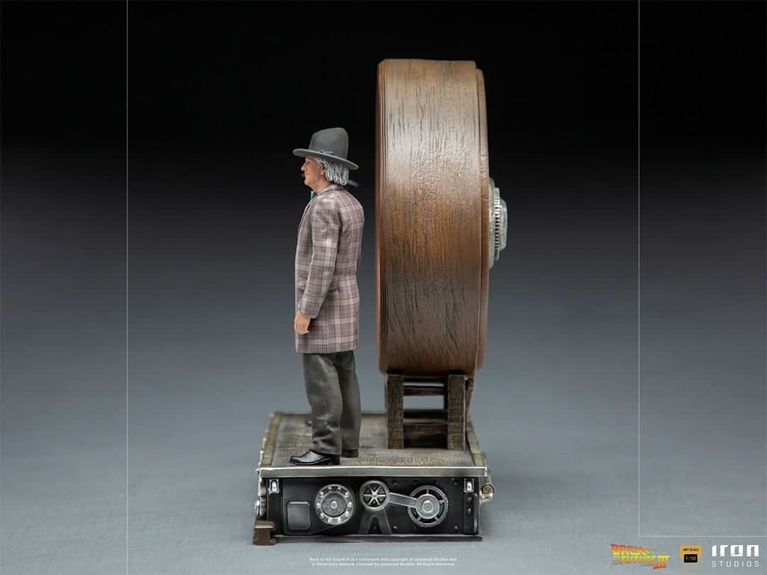 Statue Marty and Doc at the Clock - Back to the Future - Art Scale 1/10